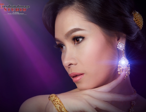 Portrait Model Thai Style Beauty